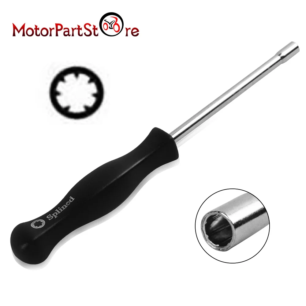 Carburetor Adjustment Tool 7 Teeth Splined Screwdriver for 2 Cycle Carburetor Adjusting Tool Small Engine Chainsaw Blower