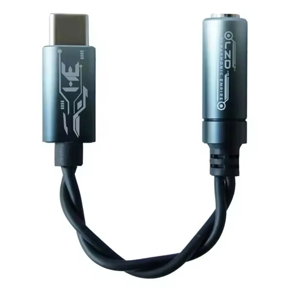 A32I Headphone Amplifier KT02F20 Chip Type-C to 3.5mm Plugs HIFI with High-Purity Silver-Plated Copper Wires Features