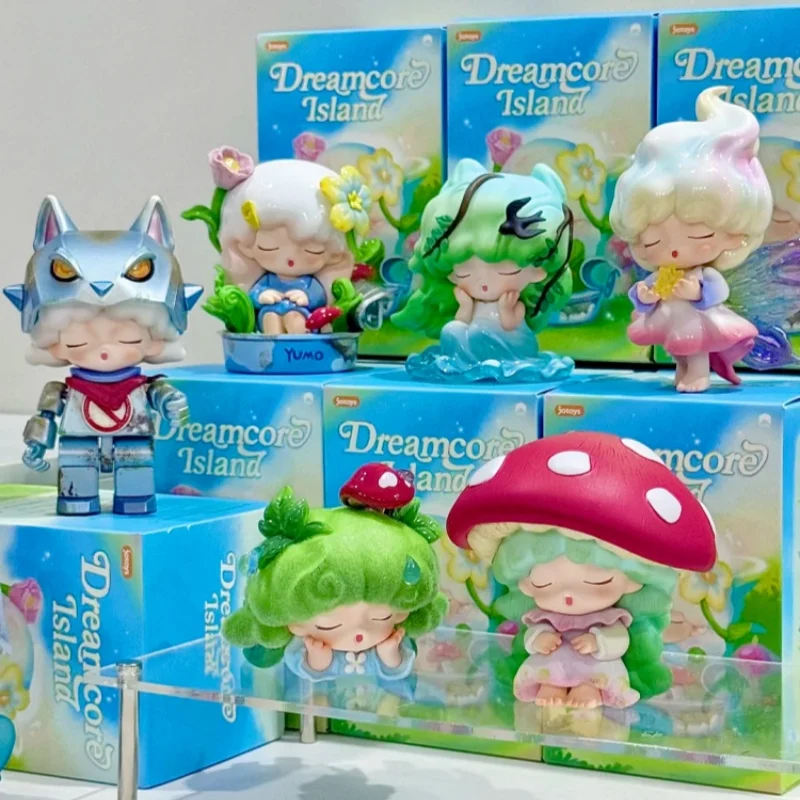 

Spot New Product Odd And Odd Trendy Music Yumo Yunmeng Tongxin Island Series Blind Box Trendy Play Desktop Ornament Cute Doll Gi