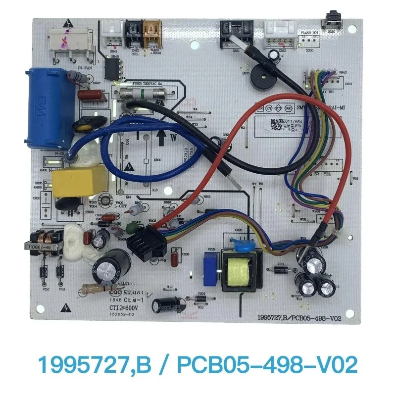 ل 1995727.B PCB05-498-V02 مكيف الهواء وحدة داخلية لوحة تحكم الدائرة لهيسنس ، فوجي