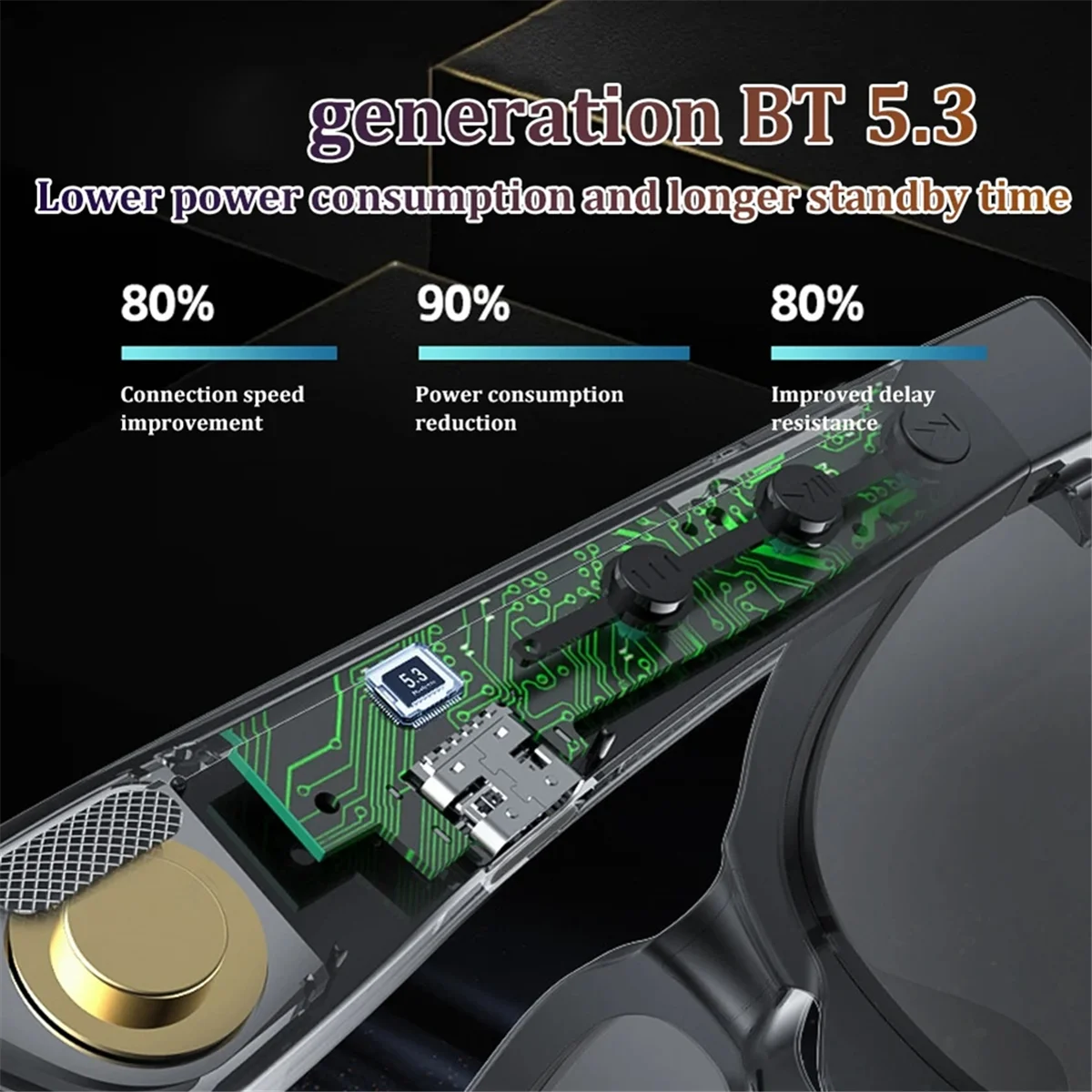 N35R_TWS XG88pro Bluetooth Smart Glasses Kopfhörer Audio Freisprechanruf_1