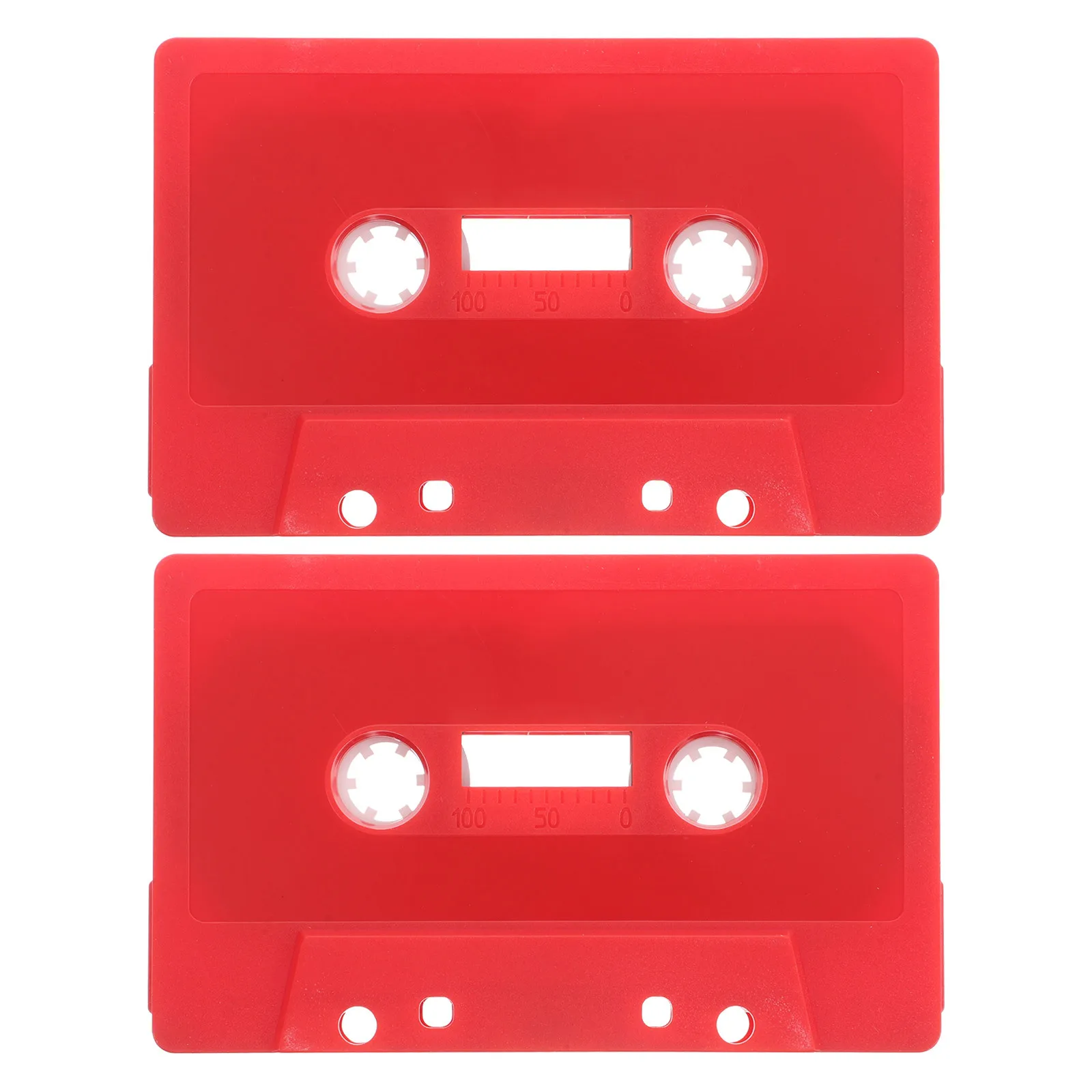 

2Pcs Retro Cassette Tape Blank Audio Cassettes DIY No Core Decorations Music Party Supplies Vintage Colorful Record Wall Decor