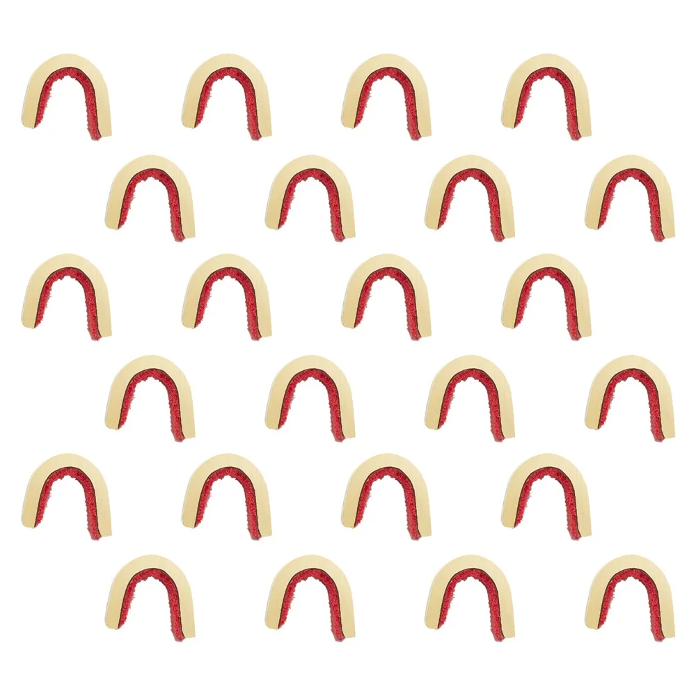 10/20/50pcs Archery Bow String Copper Buckle Durable Metal Arrow Loop for Recurve/Longbow Hunting Target Shooting Accessories