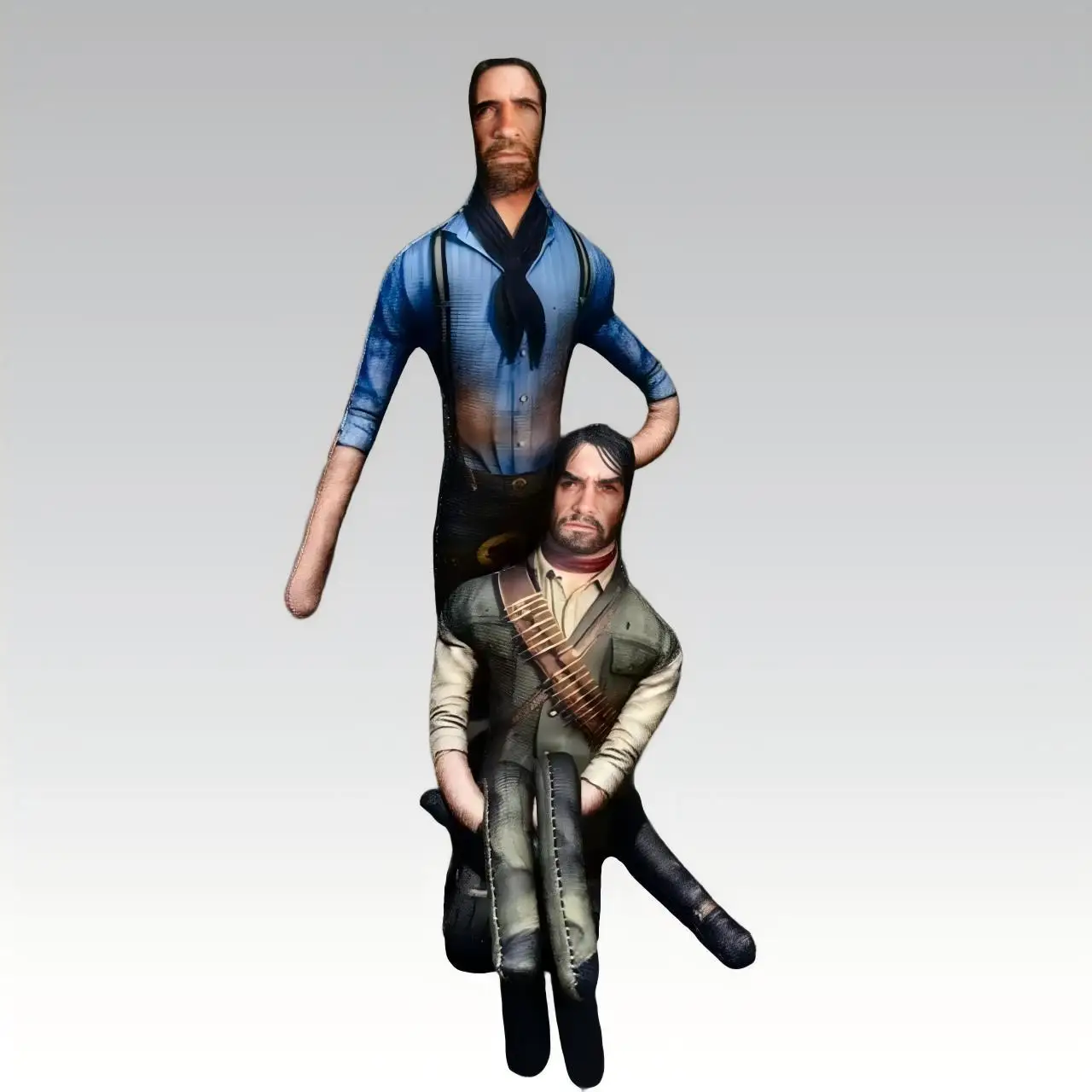 25cm Arthur Morgan & John Marston Poseable Doll, Red Dead Redemption 2 Abstract Collectible Plush Toy Merchandise