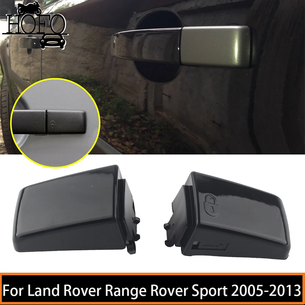 Front Exterior Door Handle Cover Cap Trim For Land Rover Range Rover Sport 2005-2013 LR2 / Freelander 2 LR3 / Discovery 3 ﻿