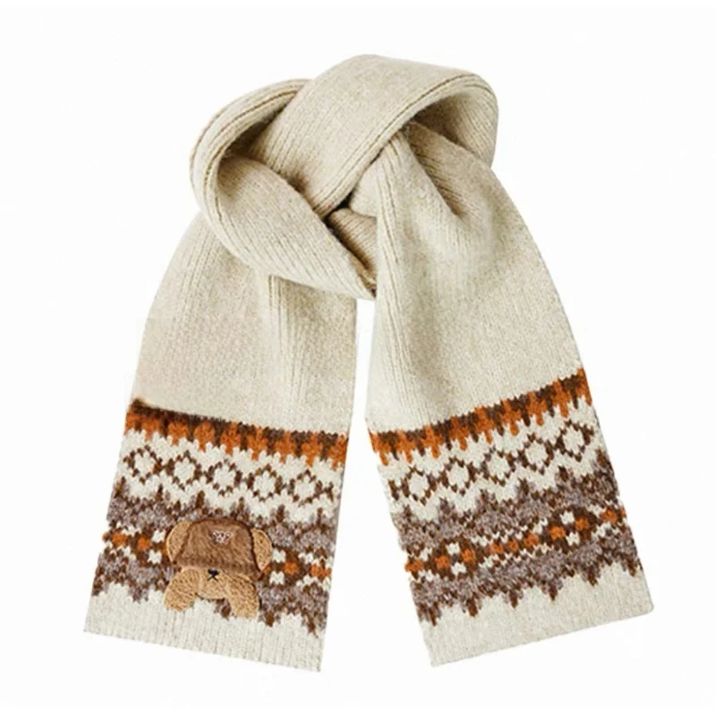 2025-autumn-knitted-scarf-warm-rectangular-geometric-pattern-ex-korean-sle-faion-accory-for-youth-winter-ential