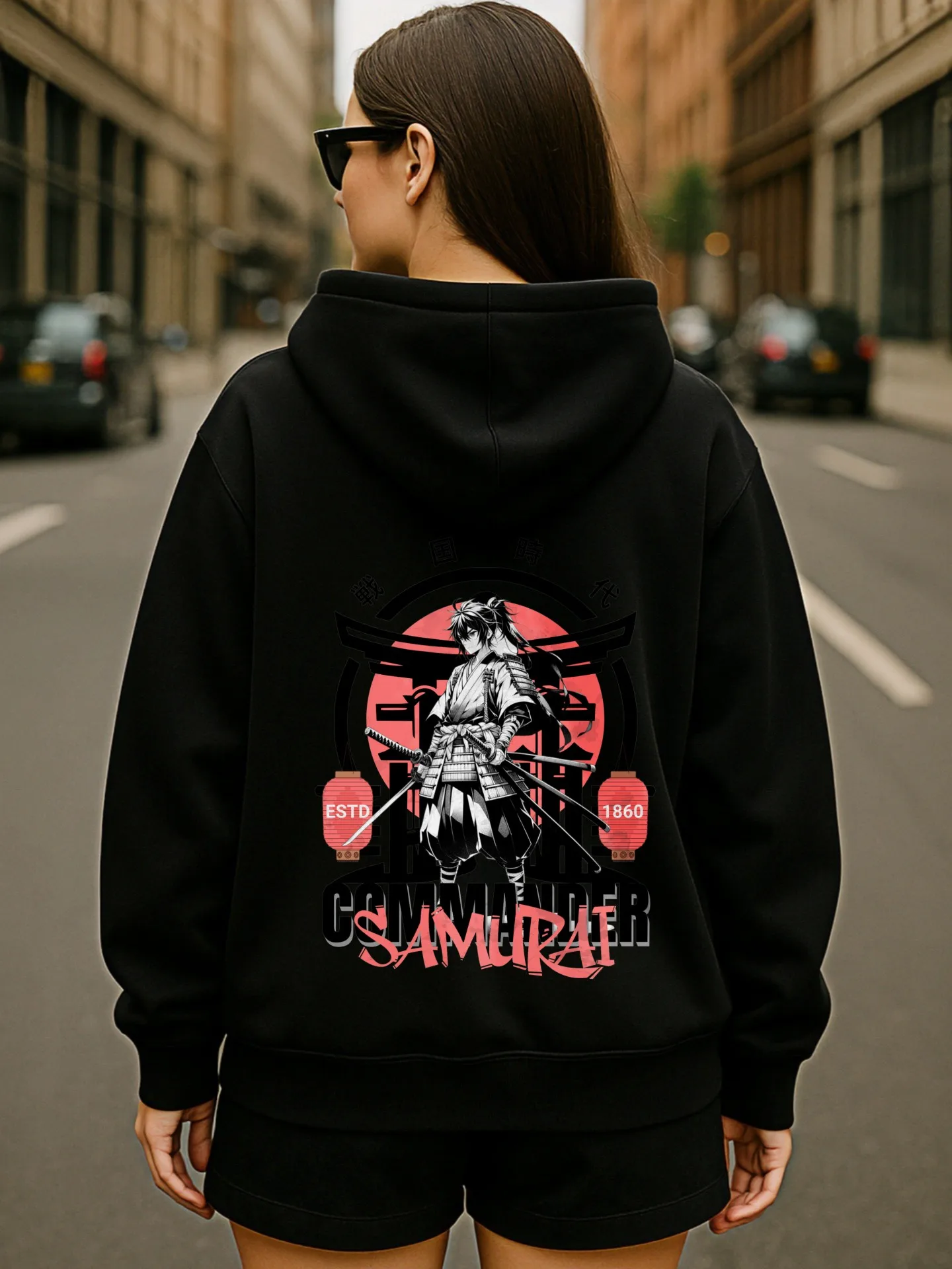 هوديي نسائي برسومات جرافيك، طباعة ماردي جرا، تصميم جمالي كاجوال، قماش ناعم، ملابس يومية كاجوال، للمراهقين