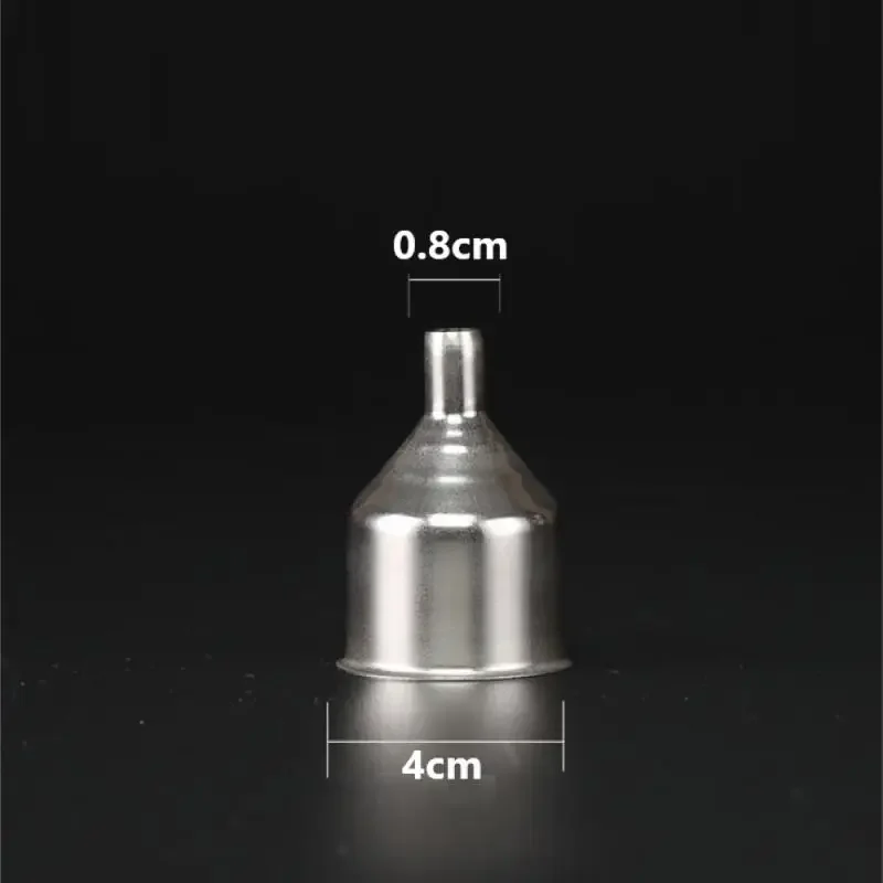 1PC Funnel 2 Inch Stainless Steel Portable Mini Small Mouth Funnels Bar Wine Flask Universal Long-mouth Funnel Kitchen Accessory