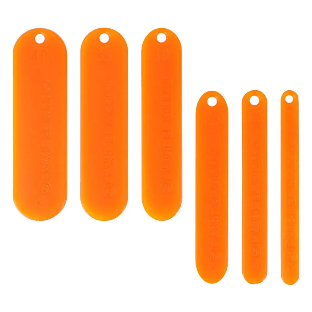 6Pcs Fishing Net Repair Netting Needle Shuttles Durable Plastic Cast Net Mending Tool Fishing Supplies Equipment