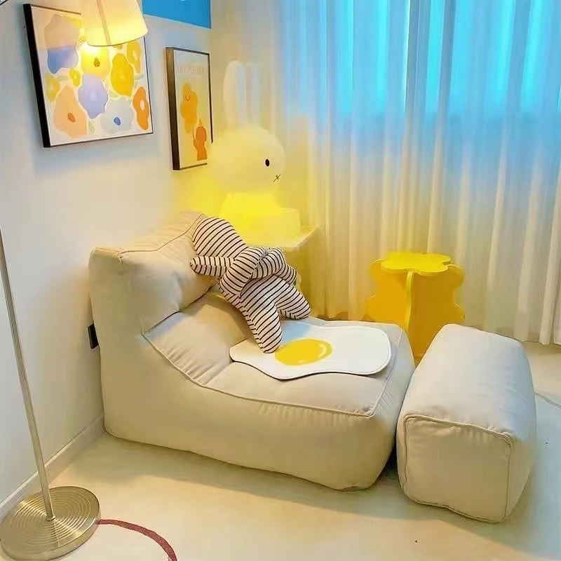 Lazy sofa living room tatami single balcony leisure reclining chair bedroom small sofa Internet celebrity