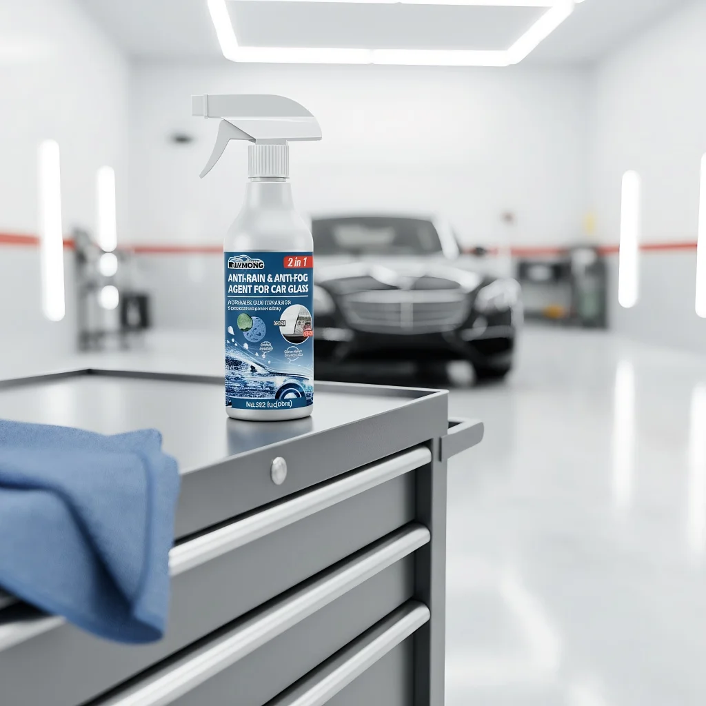 

60ML Car Glass Rainproof Coating Agent Clear Easy Apply Water Repellent for Windshield Hydrophobic Coating Clean Accessories