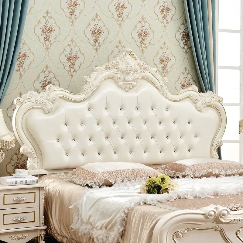 European bedside backrest 1.5 meters 1.8 meters 2 meters painted princess bed backrest bedside board