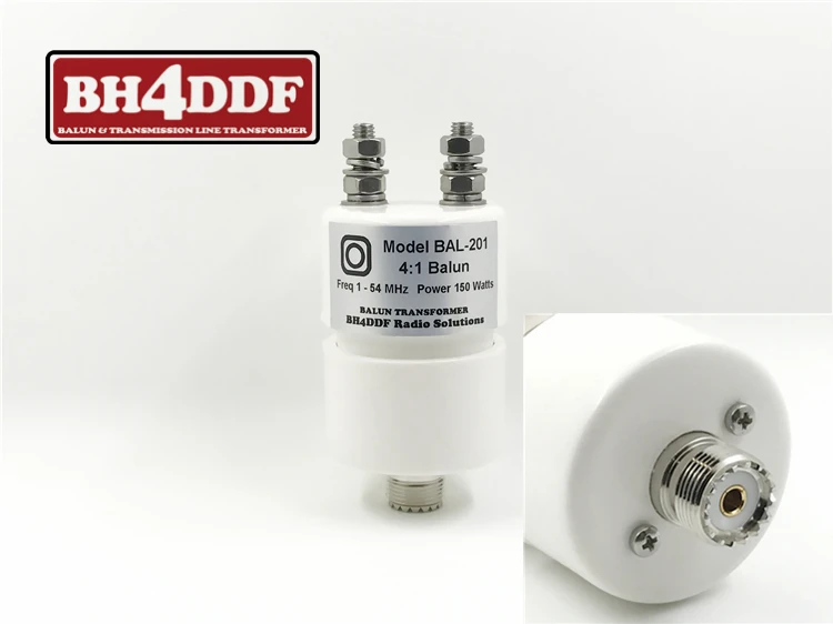 BH4DDF Shortwave Balun Antenna Balun 4:1 BAL-201