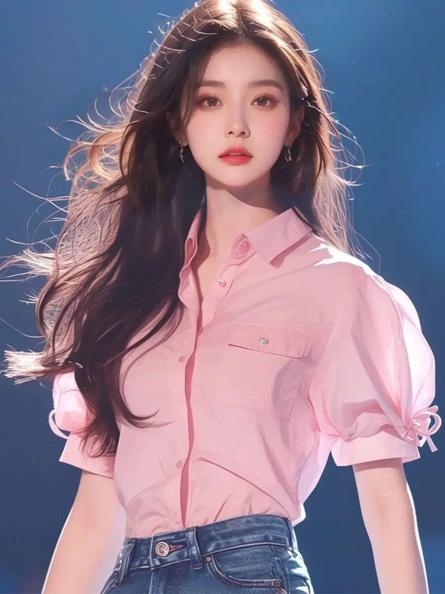 Elegante nuova vita che abbraccia la camicetta a maniche corte gialla stile piccolo profumo per l'estate da donna