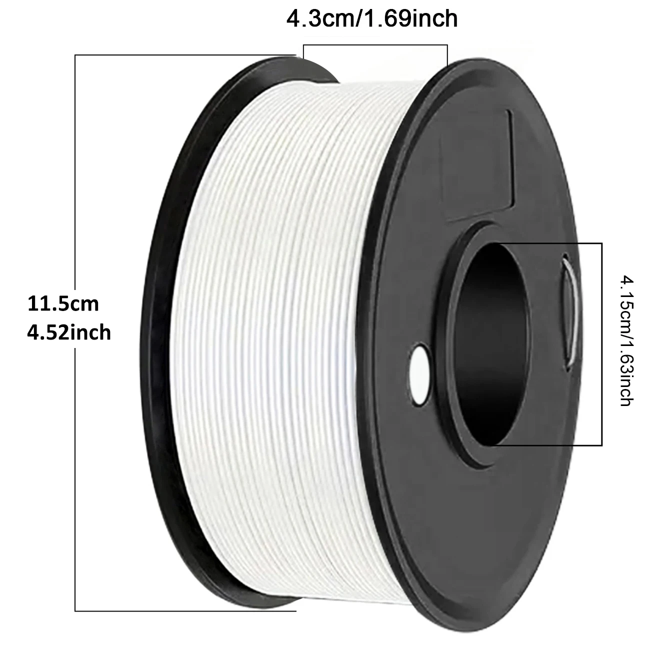 3D-Druckfilament PLA 250g Länge 80M Durchmesser 1,75mm FDM-Druckermaterial – Detail 1