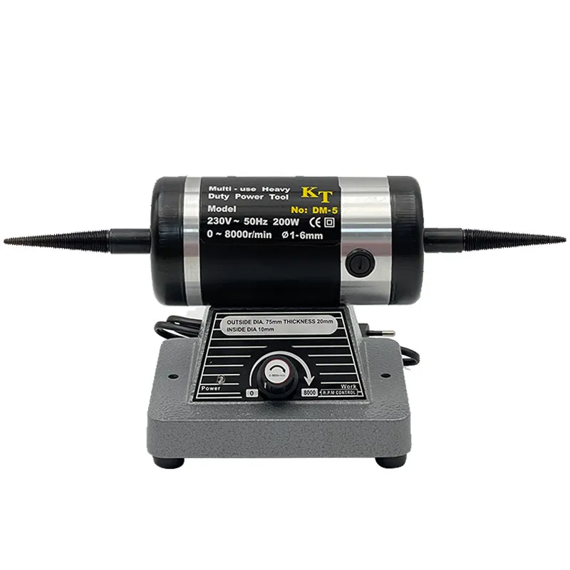 Desktop cloth wheel polishing machine Gold silver jewelry mirror electric rust removal grinding machine Small speed regulating