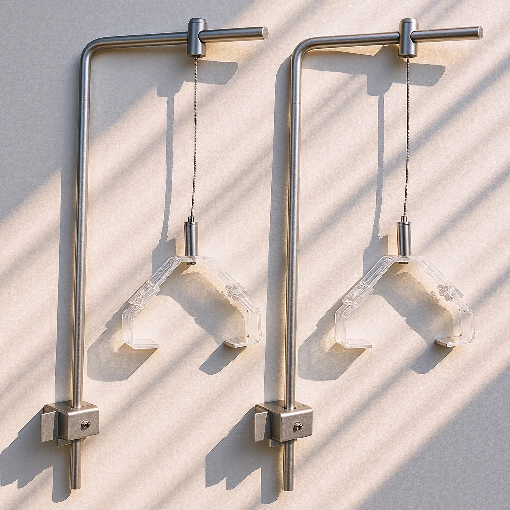 

2Pcs Adjustable Height Aluminum Alloy Aquarium Light Bracket for Freshwater and Saltwater Tanks Easy Install Aquarium Light Rack