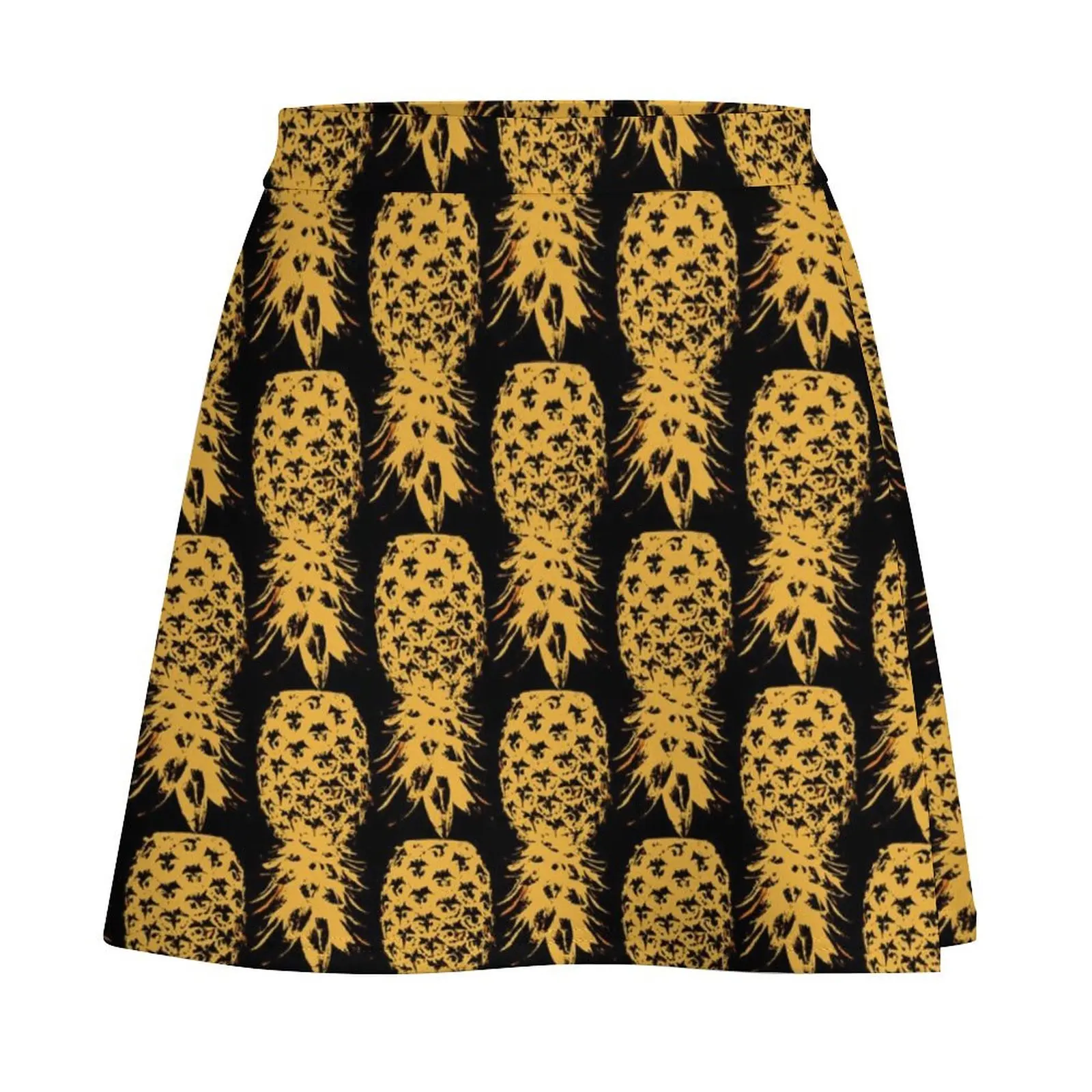 Swinger Lifestyle Upside Down Pineapple Mini Skirt Female clothing mini skirt for women women's golf wear summer Mini Skirt