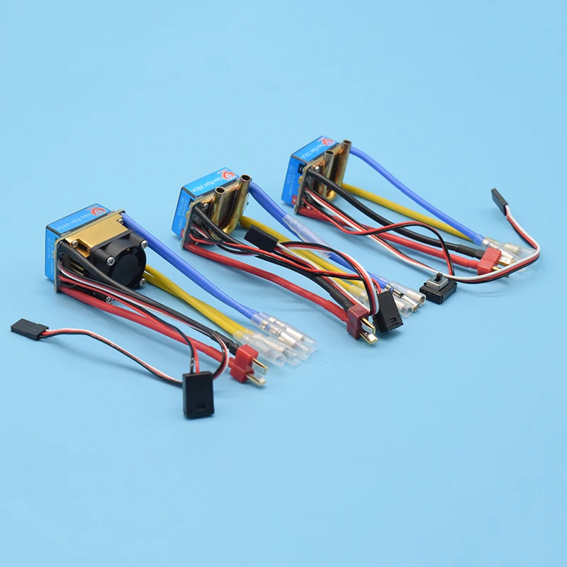 RC Boat 7.2-14.8V 320A/480A ESC380/540/775 Brushed Motor Speed Controller Dual Mode Regulator Band Brake for 1:10 Car Bait