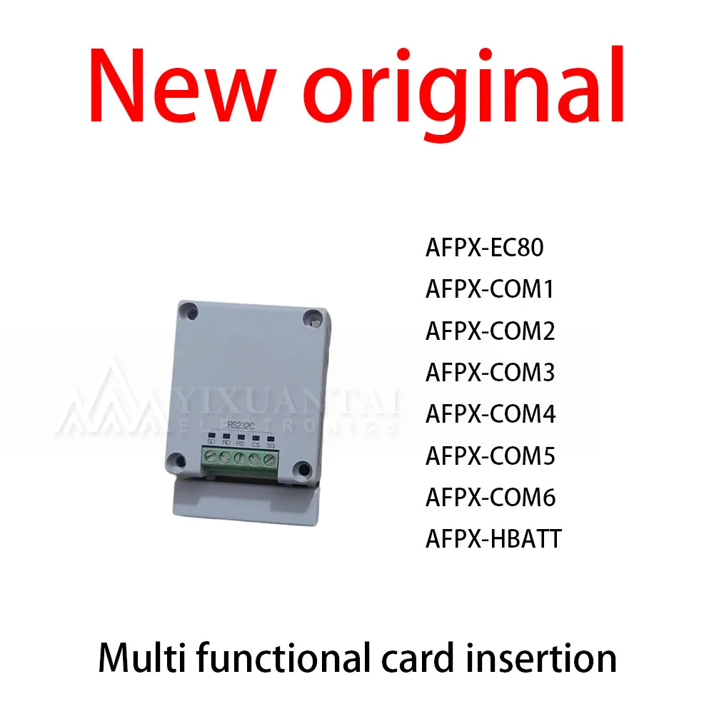 1Pcs/Lot New original AFPX-EC80 AFPX-COM1 AFPX-COM2 AFPX-COM3 AFPX-COM4 AFPX-COM5 AFPX-COM6 AFPX-HBATT Multi functional card ins