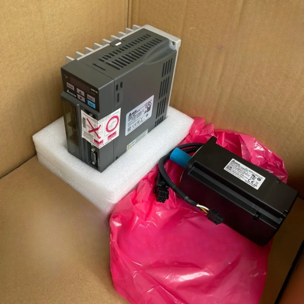 

ASD-B2-0721-B and ECMA-C20807RS 750W 1set = Servo Driver + Driver Motor