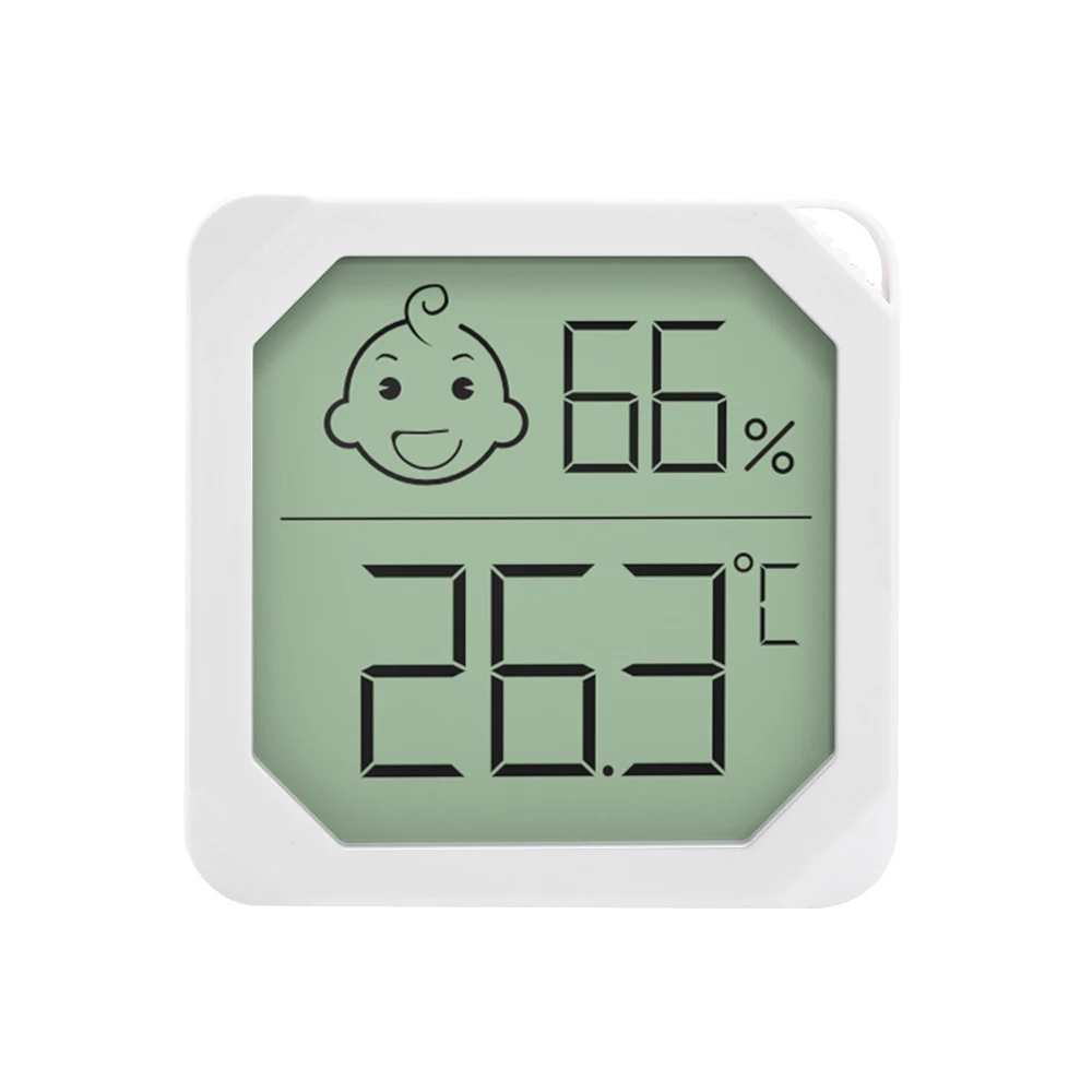 LCD Digital Thermometer Hygrometer Indoor Room Electronic Temperature Humidity Meter Sensor Gauge Weather Station For Home