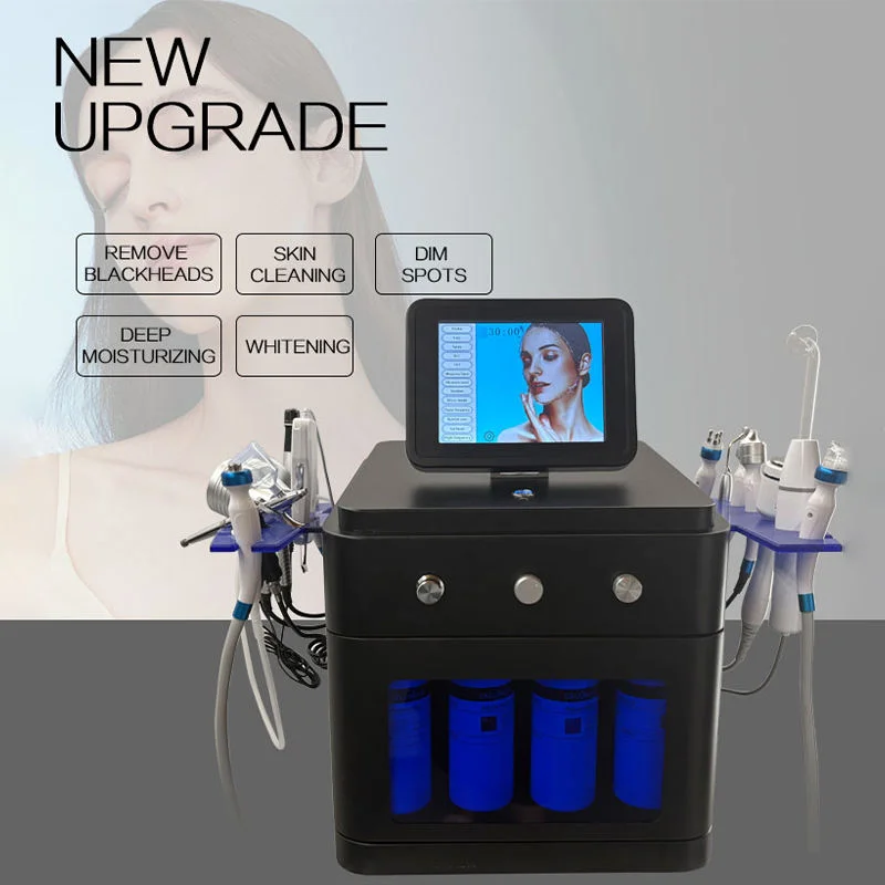 Nuovo 14 In 1 Idro Ossigeno Macchina Per Microdermoabrasione Facciale Idrodermoabrasione Aqua Peel Rimozione di Comedone Cura Della Pelle Macchina Del Salone