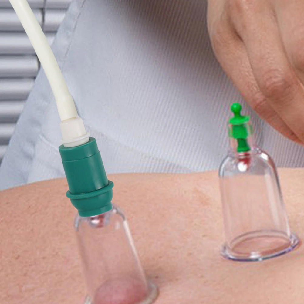 

2pcs Extension Tubes 62Cm White Rubber Reinforced Vacuum Hoses Back Therapy Medical Cupping Tool Attachments Durable Cupping