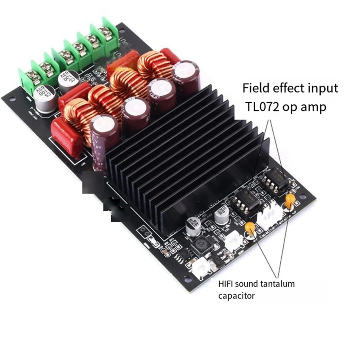 스테레오 HIFI 디지털 파워 앰프 보드, TPA3255 2x300W, 600W 클래스 D 오디오 사운드 앰프, 자동차 스피커 서브우퍼 가정용