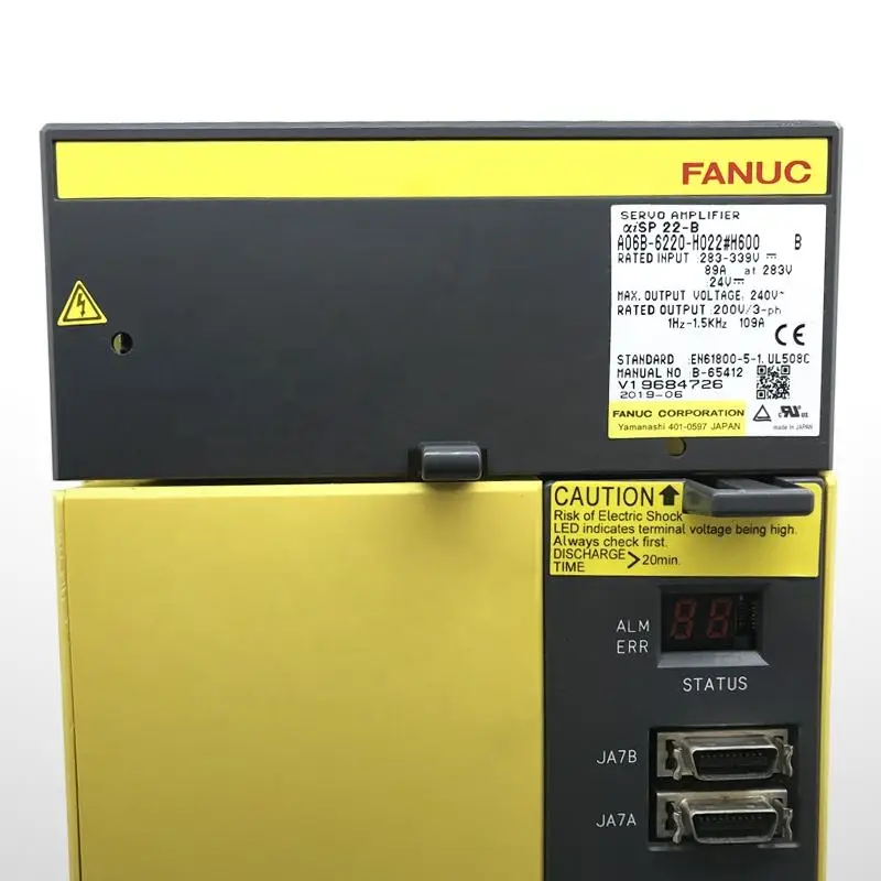 A06B-6220-H022 Original Fanuc Servo Drive Amplifier A06B-6220-H022 for CNC Milling Machinery