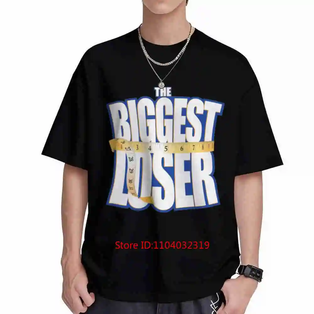 The Biggest Loser TV Show Logo Short Sleeve Tee 100% Cotton T-Shirt