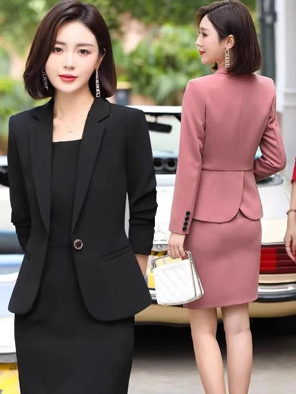 

Profional Women's plus Size Faion Set Autumn Spring Two-Piece Suit Dr Korean Sle Loose Fit High Waist Long Pants