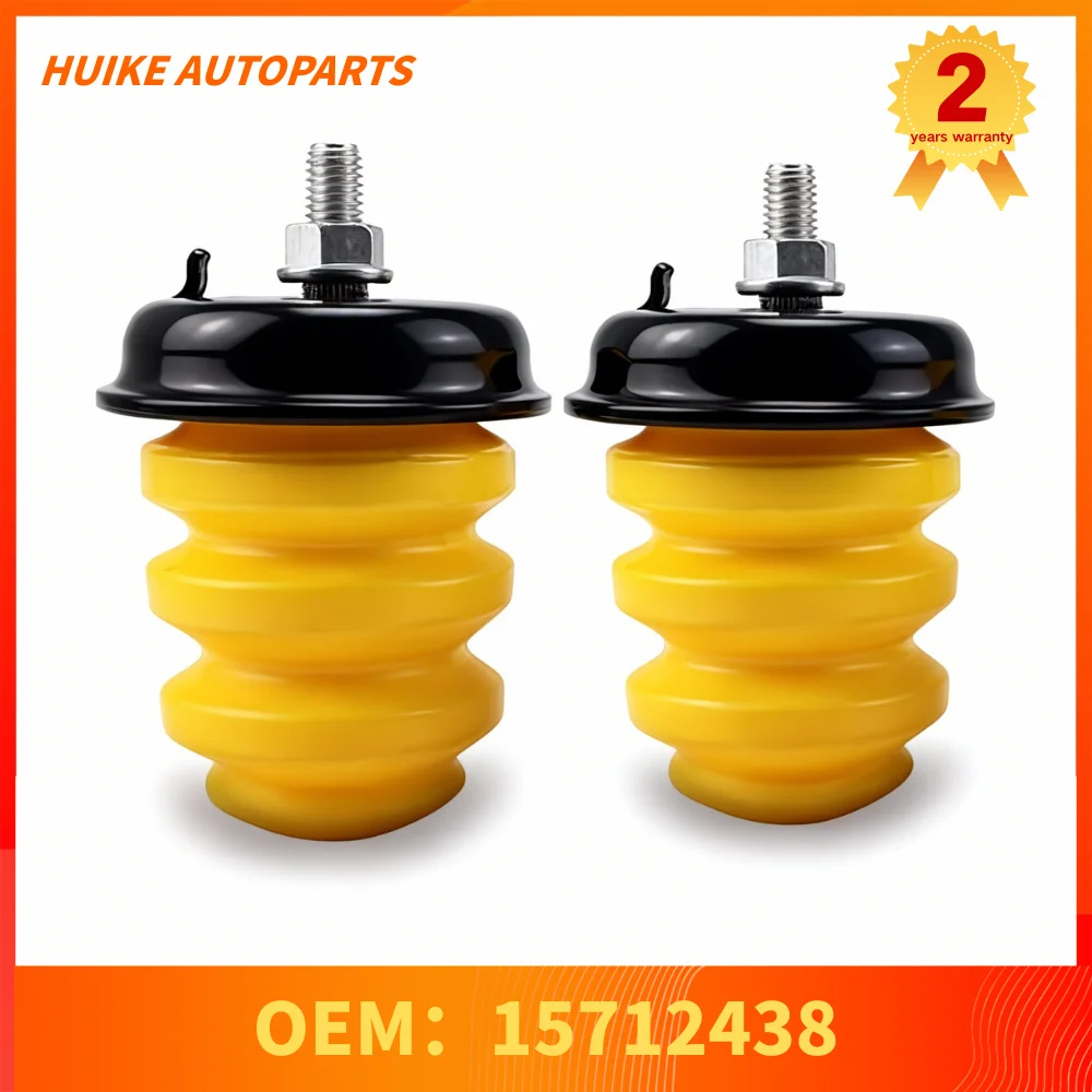 2Pcs Axle Bumper 15712438 523-049 Rear Axle Jounce Bump Stop Fits For GMC Sierra 1500/HD Chevy Silverado 1500/HD 1999-2007