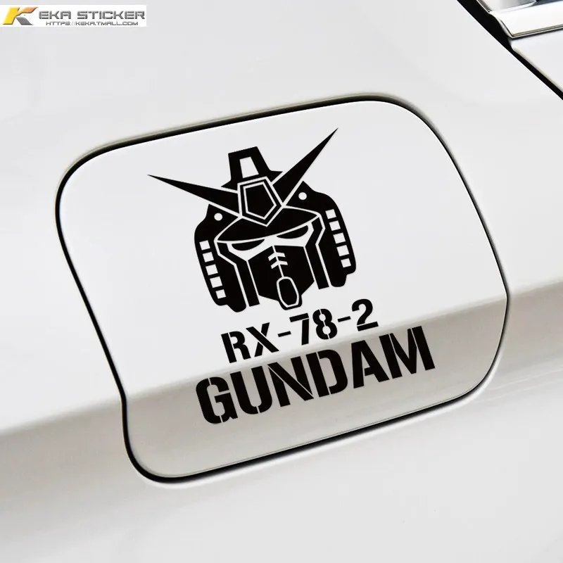 

Gundam Zaku Sticker for Rear Windshield Car Doors Walls Personalized Decorative Stickers