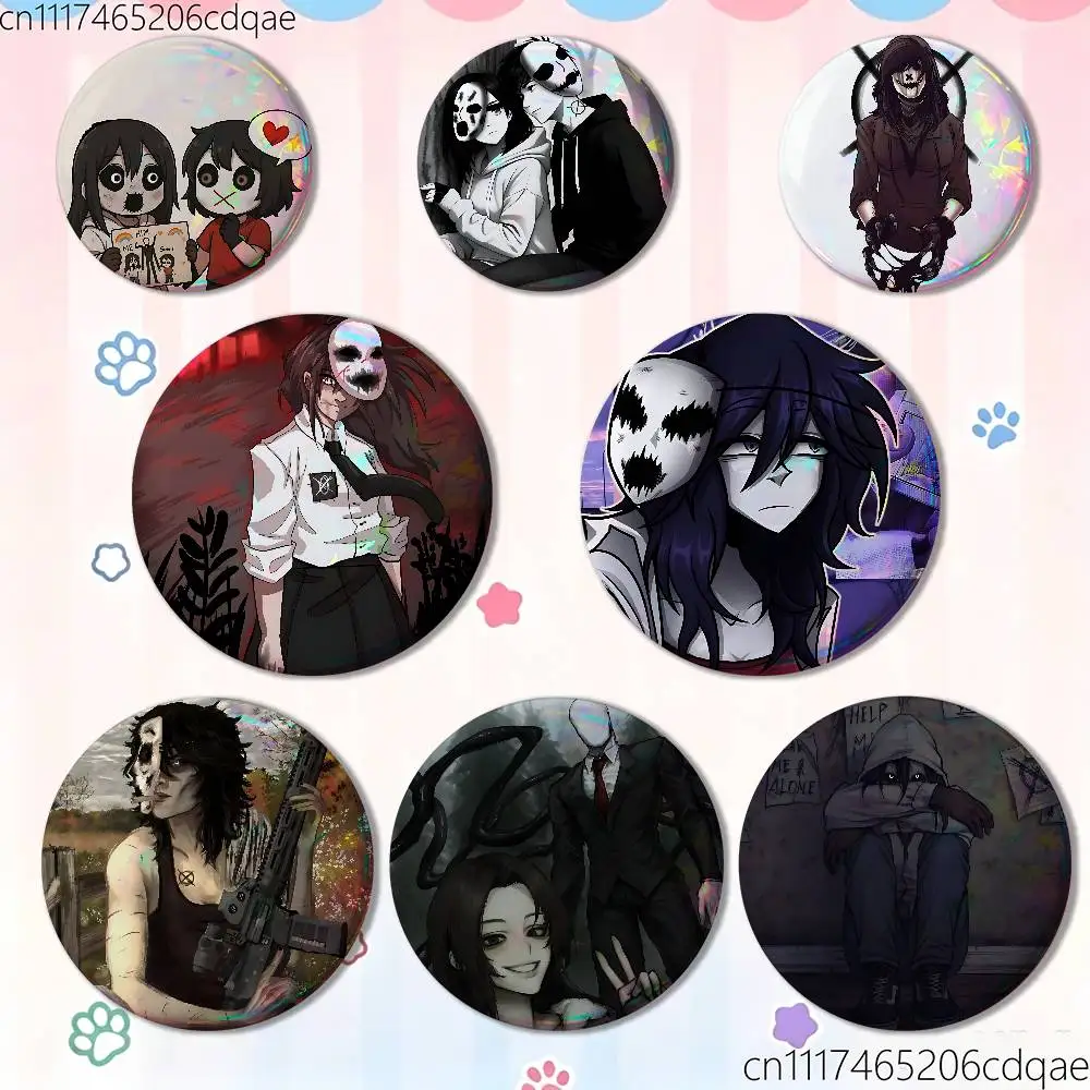 FOR Kate the Chaser Slender Badges Button Round Creative Pin Brooch Badge Bag Decor Accessories Fans Collect Friends Gifts
