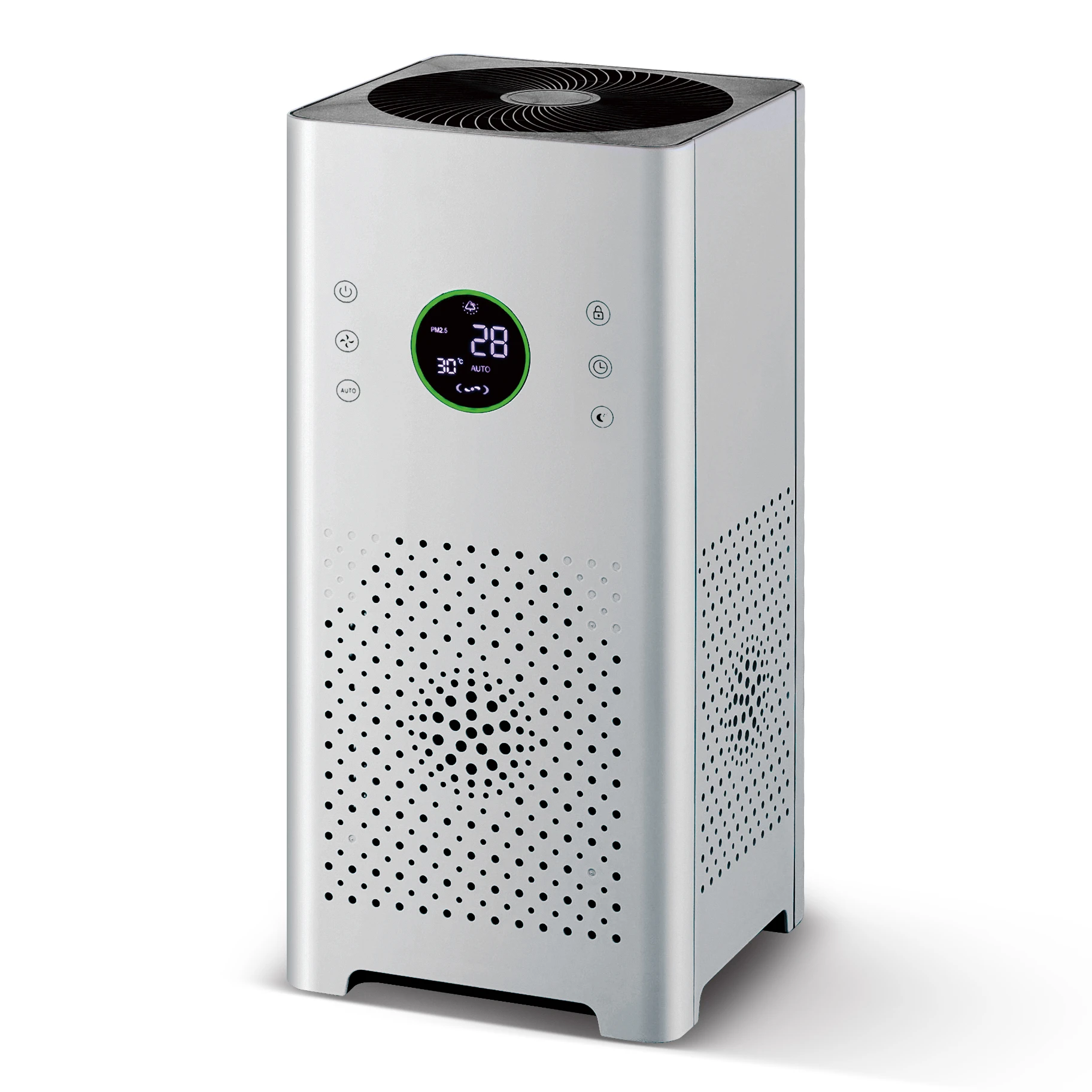 

Manufacturer New Washable Filter Reusable Electronic Home Household Air Purifier with UV and WIFI are optional