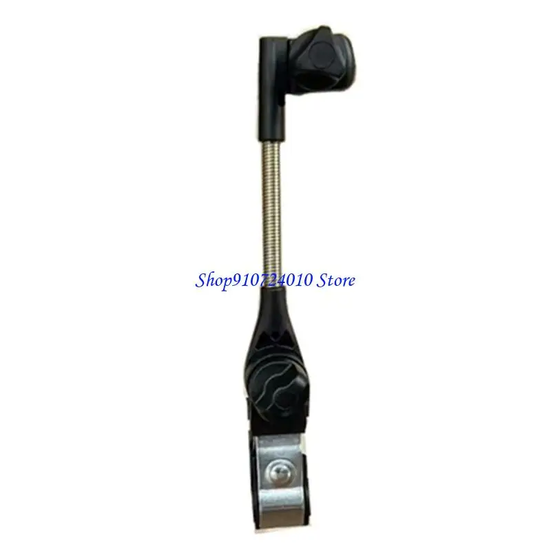 

77HD Pram Clamping Device For Strollers 3cm Tube Capacity Metal Plastic Build Clip