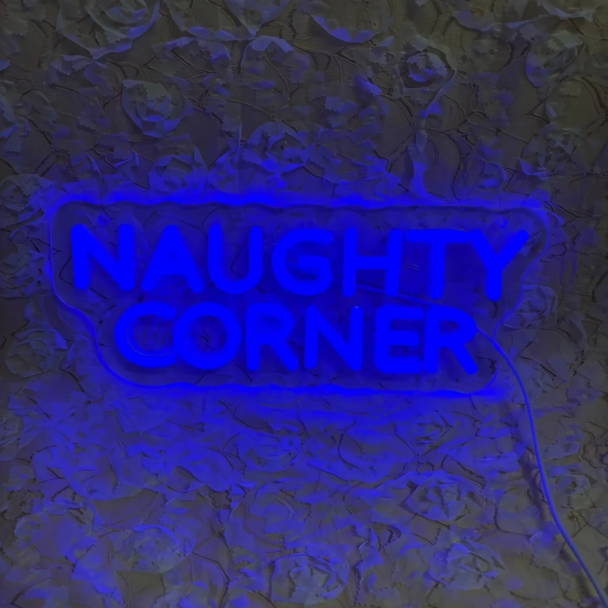 Naughty Corner Neon Sign Perfect for Decorating Your Home,Bar,Or Party Space,And Makes a Great Gift for Birthdays And Christmas