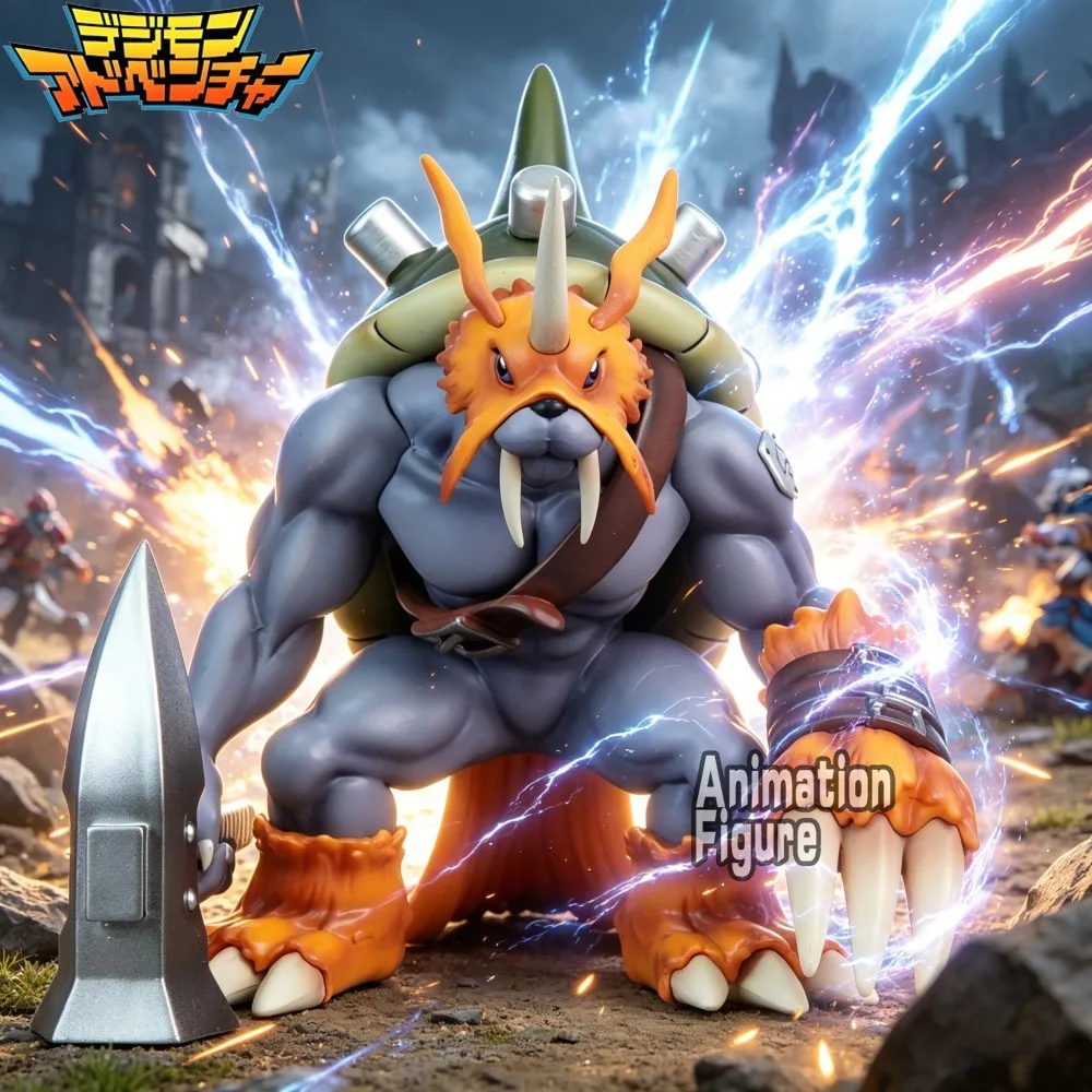 

Фигурка аниме-персонажа Дигимон Адвенчер Зудомон, 21 см/8,27 дюйма, ПВХ статуэтка, настольное украшение, коллекционная модель, игрушка, подарок