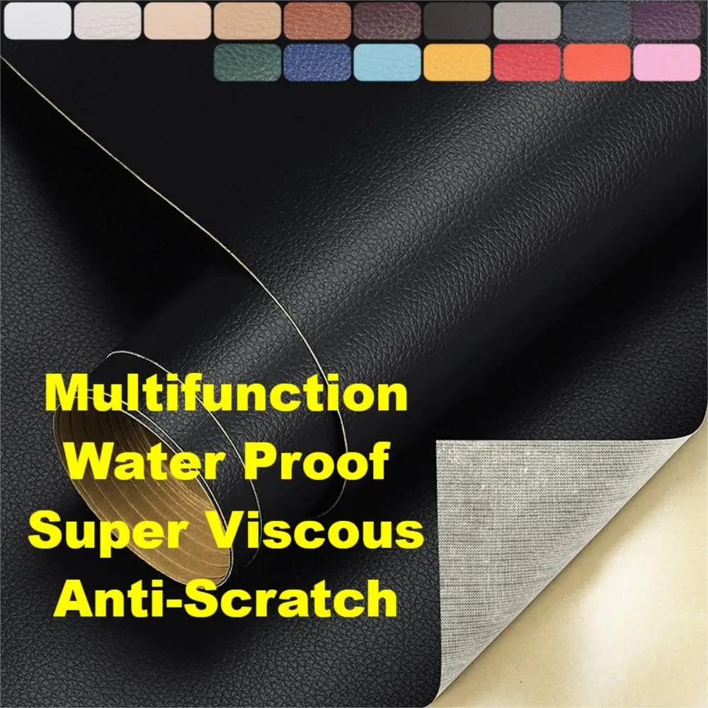 

138cm Leather Stickers Self Adhesive Water Proof Ultra Thin No Trace Repair Patch For Car Sofa Furniture Seat Fix Mend Stickers