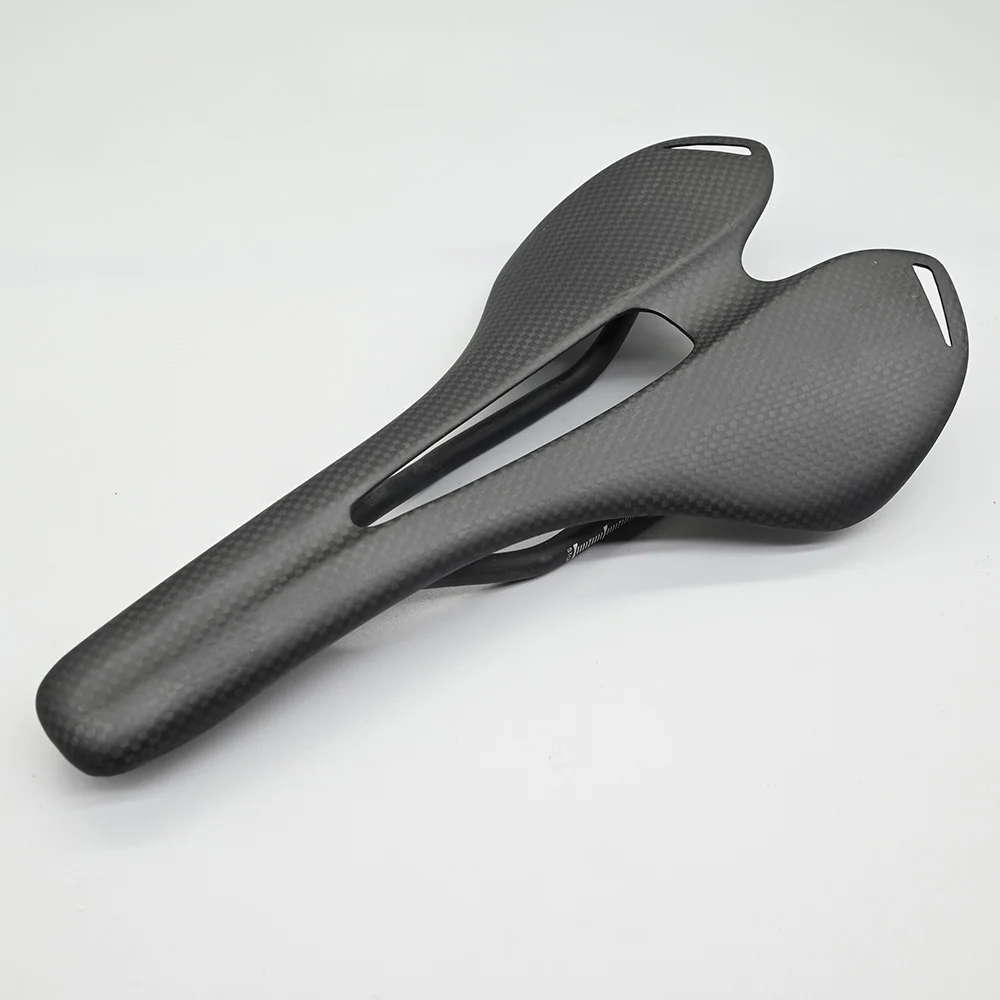 Superlogic-3K Full Carbon Fiber Bicycle Saddle, Matt Bike Cushion, MTB Seat, Cycling Parts, No Logo