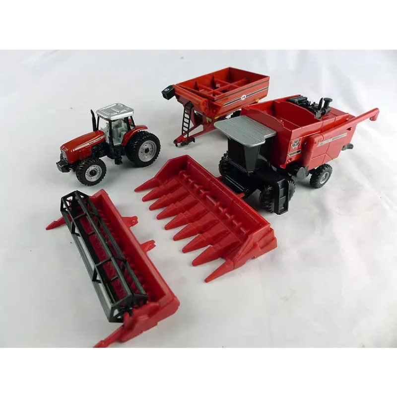 

Литой под давлением ERTL масштаб 1:64 Massey Ferguson 8680, комбинированный комбайн, трактор, модель автомобиля из сплава, Коллекционная игрушка, подарок, сувенирный дисплей