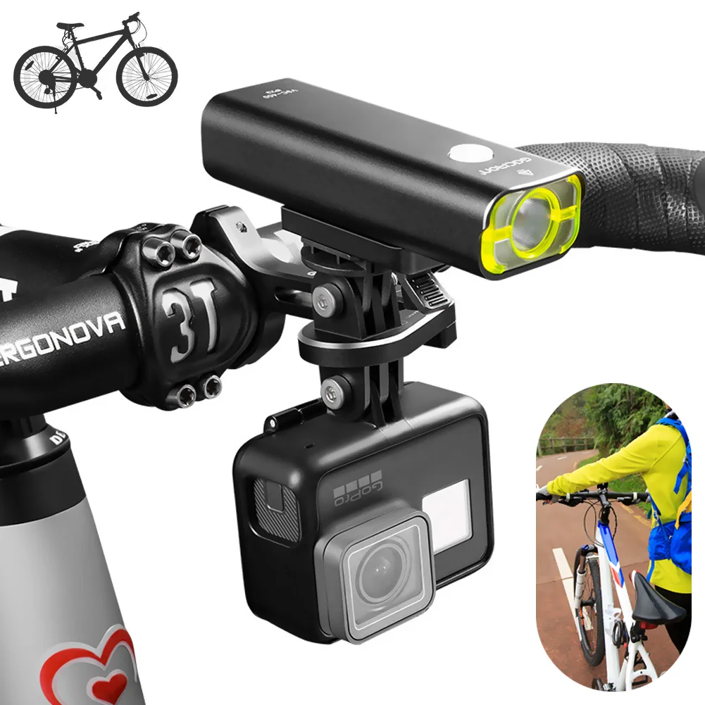 

Handlebar Bike Bicycle Mount for GoPro Seatpost Clamp Pivot Arm Motorcycle Handlebar Holder Camera Extension Bracket