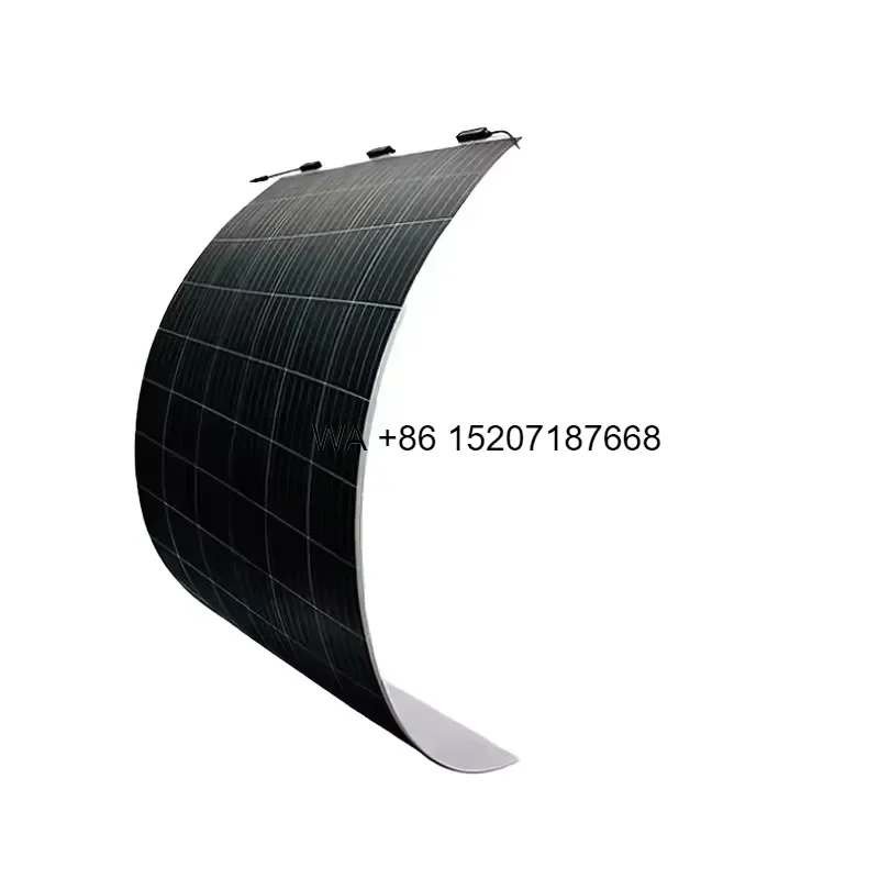 Wmwmnu Rugged 240W Flexible Solar Panel IP67 Waterproof 120 Bendable Mono Solar Panel 25 Years Life for Professional Solar