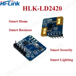 Hi-Link New HLK-LD2420 Identify Accurate Human Micromovements Micro-Motion Detector Human Body Sensor 24G Mmwave Radar Module