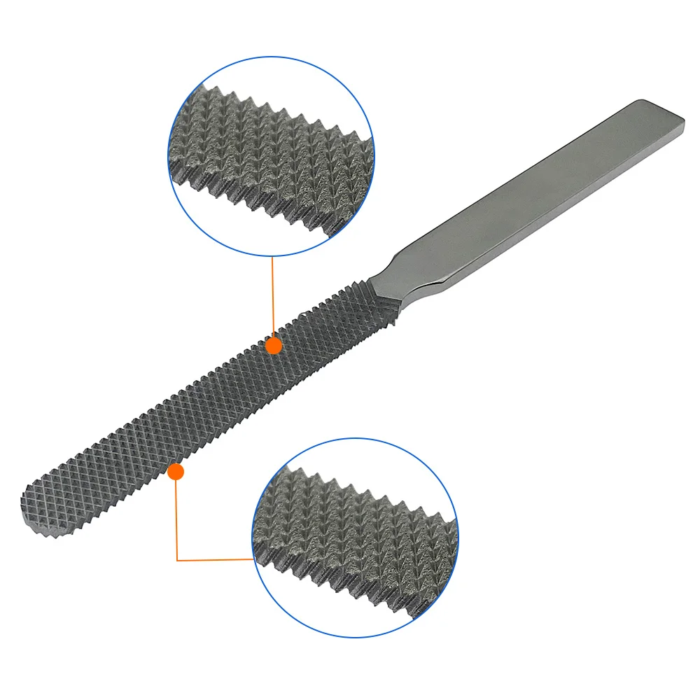 Stainless Steel Flat Bone File 205mm Orthopedics Surgical Instruments