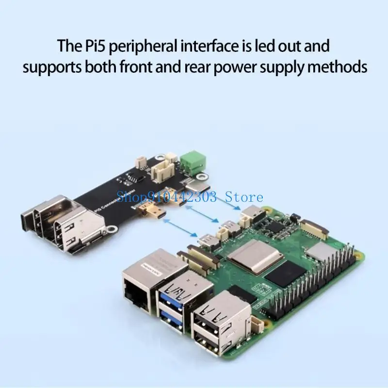 

L4MD Versatilitys Development Board Housing With PCIe To M.2 Support Double Display Port And Power Input For DIY Electronics