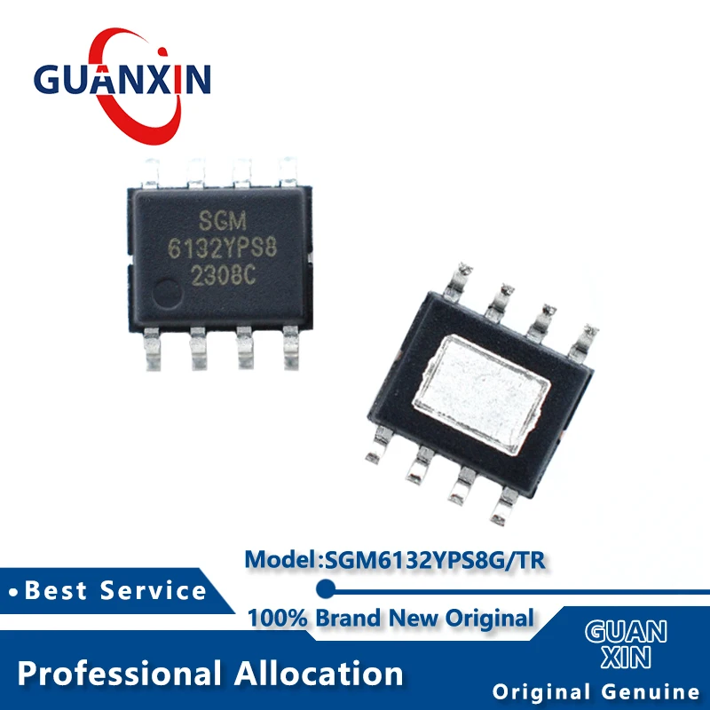 SGM6132YPS8G ใหม่/TR SGM6132YPS8G ใหม่ SOIC-8การทำเครื่องหมาย SGM6132YPS8 SGM6132