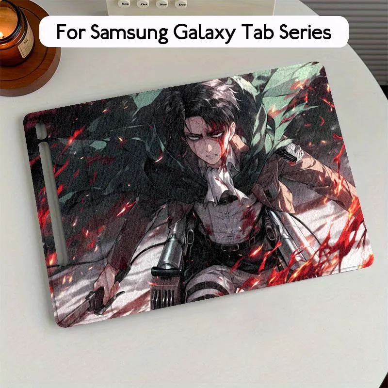 

Чехол для планшета с изображением аниме «Атака Титанов» для Samsung Galaxy Tab S7 S8 S9 S10 11 12,4 13,1 FE Plus Lite Inch