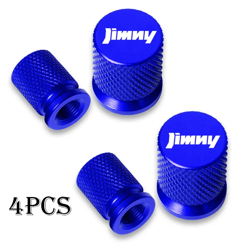 For Suzuki Jimny jb64 jb74 jb43 jb53 jb32 Accessories Car Wheel Tire Valve Caps Tyre Stem Covers Airdust Waterproof